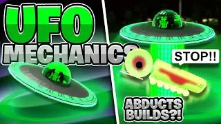 BUILD ABDUCTING UFO?! || Build A Boat For Treasure