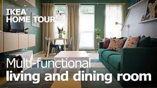 Living Room Ideas for a Small Space (Teaser) - IKEA Home Tour (Episode 407)