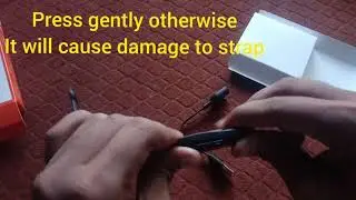 Removing mi smart band from strap