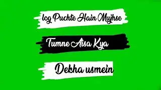 sad shayari green screen status full screen
