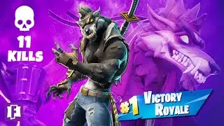 Fortnite Battle Royale - Dire solo squad win (11 kills)