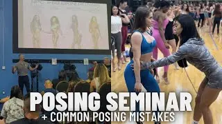 BIKINI POSING SEMINAR//Posing with Lauralie Chapados//3 Common Posing Mistakes