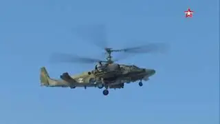 Russian helicopters destroy AFU Equipment.