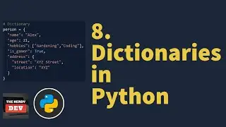 Dictionaries in Python | Python Tutorials For Beginners
