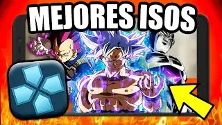 ¡TOP 7 MEJORES ISOS DBZ TTT para PPSSPP en ANDROID!