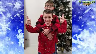 Magische Momente  Unsere Familie beim Weihnachtsbaum schmücken und Geschenke auspacken!