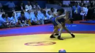 Лучшие моменты Чемпионата России по вольной борьбе 2011