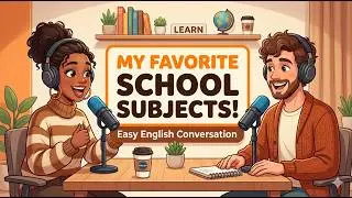 Talking About School Subjects | Easy English Conversation Practice