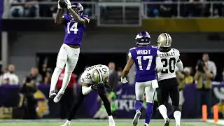 Sideline view of the “Minneapolis Miracle”