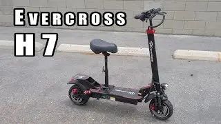 EVERCROSS H7 800W Seated Electric Scooter Review 🛴