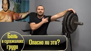 Inflammation and pain in the pectoral tendons due to training