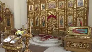 Божественная Литургия в неделю 2-ю по Пятидесятнице, Всех святых, в земле Русской просиявших.