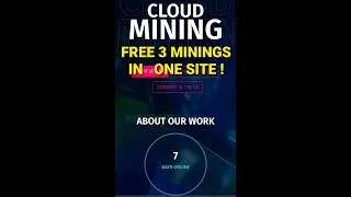 Mining Gratis Baru 7 hari,3 Minings in 1 Site !