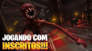 🎮 JOGANDO COM INSCRITOS NO ROBLOX - DOORS FLOOR 2 AO VIVO!