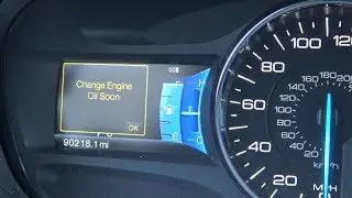 Ford Edge Oil Life Reset Procedure