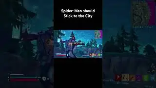 Spider-Man Should stick to the City Fortnite
