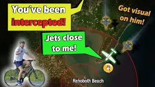 Plane INTERCEPTED | Pilot Busted a Presidential TFR at Rehoboth Beach