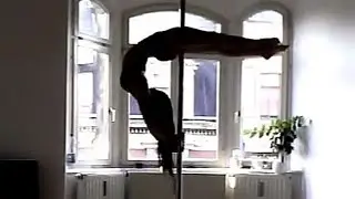 pole dance training in the new home 11.2012