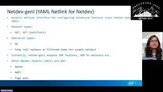 Netdev 0x17 - Netlink APIs to Expose/Configure Netdev Objects