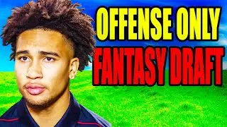 Madden Fantasy Draft But I Can ONLY Pick OFFENSE. (chaos)