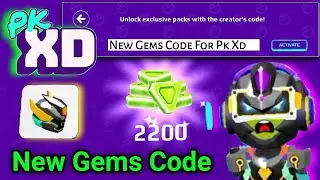 Pk Xd New 2,200 Gems Free Creator Code || Pk XD New September Gems Code || Pk Xd Gems Code || Pk Xd