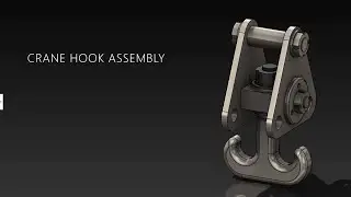 Crane Hook Assembly in SolidWorks | SOLIDWORKS TUTORIAL