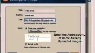 Blogger Tutorial: How to Add Picture Link to Other Blogs