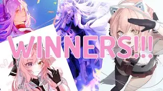 FANART CONTEST WINNERS!!!