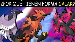 EXPLICANDO FORMAS GALAR: AVES LEGENDARIAS / DLC Pokémon Espada y Escudo
