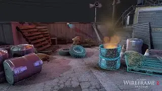 Wireframe Shader for Unity (with projecting wireframe)