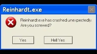 reinhardt.exe has crashed