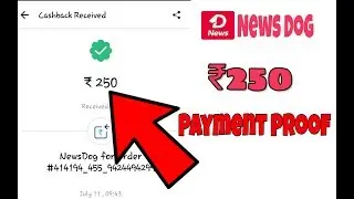 News dog Payment Proof Of Rs.250 || Technical Varun