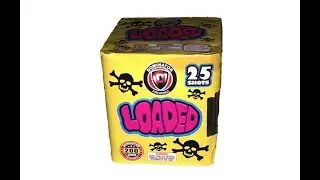 LOADED 25 SHOT - DOMINATOR FIREWORKS - DM282