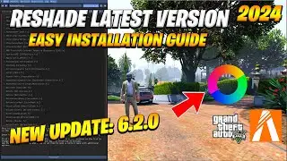 FiveM How To Install ReShade New Update v6.2.0  | ReShader 6.2.0 | ReShader Latest Version 6.2.0