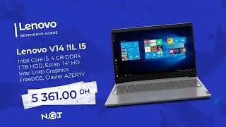 Ordinateur bureau et PC portable au Maroc de NGT: Revendeur agréé Lenovo et Dell