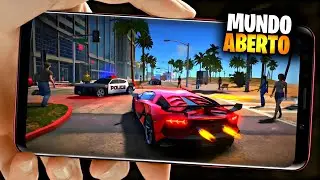 OS 10 MELHORES JOGOS de CARROS MUNDO ABERTO para Android 2024