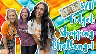 $20 Budget Fidget Challenge with PURPLESTAR02 and NICHOLE JACKLYNE! 