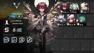 [Arknights] CC#7 Day 8 - Howling Desert | Risk 8 | Challenge Mission