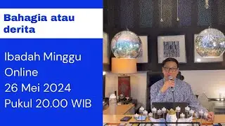 Ibadah Minggu Online 26 Mei 2024 Pukul 20.00 WIB #jeffrystjandra