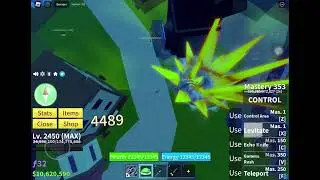 THE BEST CONTROL SHOWCASE (blox fruits)