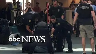 Panic at an Orlando airport after man tries to bypass security checkpoint