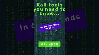 Kali tools you need to know #1 - Nmap 