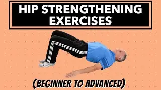 Exercises to Strengthen All 3 Glutes & Help Decrease Hip Pain (Beginner & Advanced)