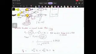 Mathematics in AI- Video 8-Back propagation: the actual calculations