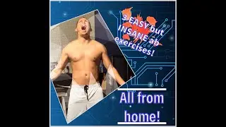 3 Crazy ABs Workouts to get back in Shape! AT HOME!