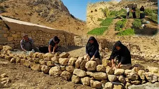 IRAN nomadic life: Dreams of the Nomadic Garden 🌸| Nomadic Life Flourishing in the Mountains 🌿