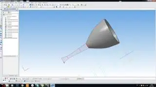 Как сделать модель стакана Компас 3D