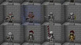 Epic knight addon on Mcpe 1.19