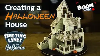 Creating a Tabletop Halloween Mansion from a Basic Block!