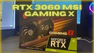 Rtx 3060 12gb Msi Gaming X - Unboxing And Testing